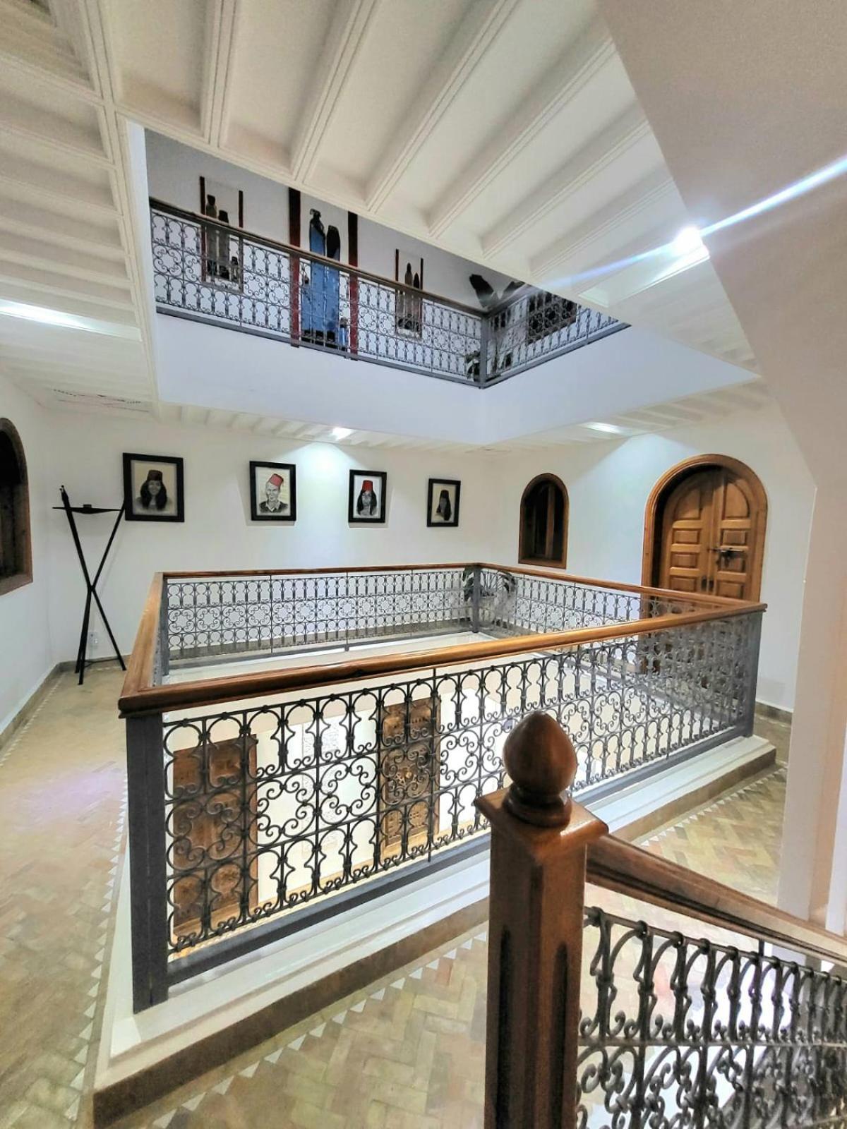 Riad Melilo Avec Piscine Chauffee Marrakesh Exterior foto